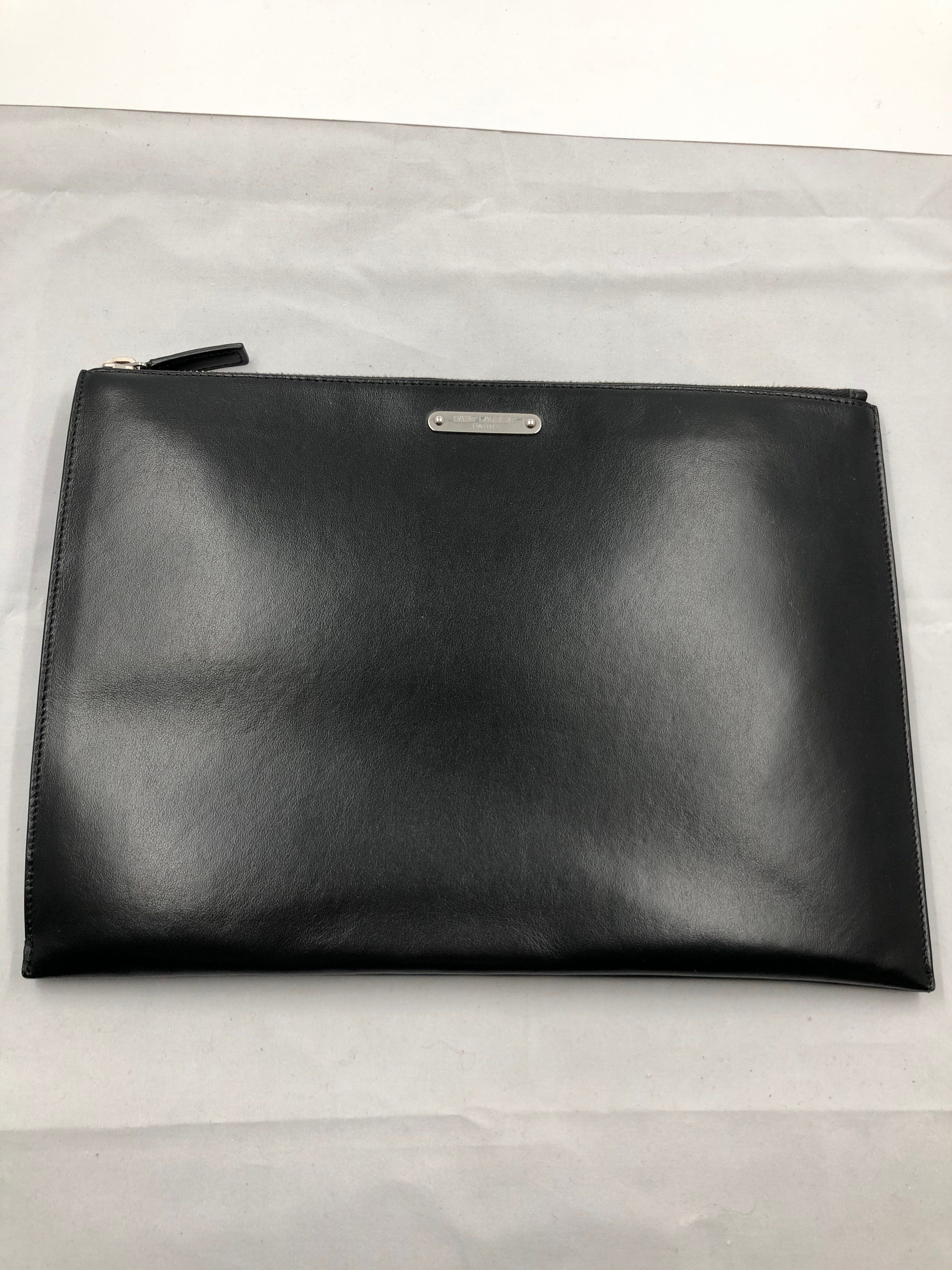 Saint laurent Document Case "Black"