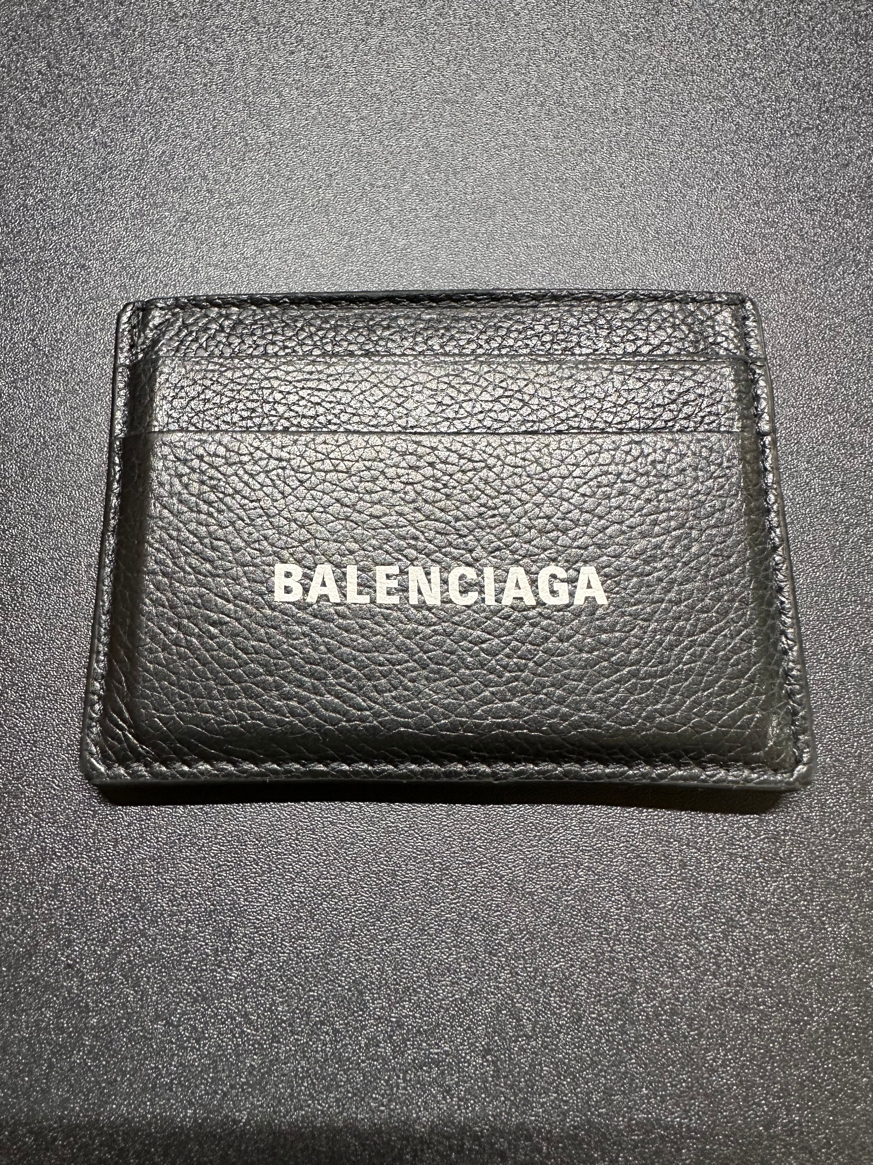 BALENCIAGA Cash Card Holder "Black"