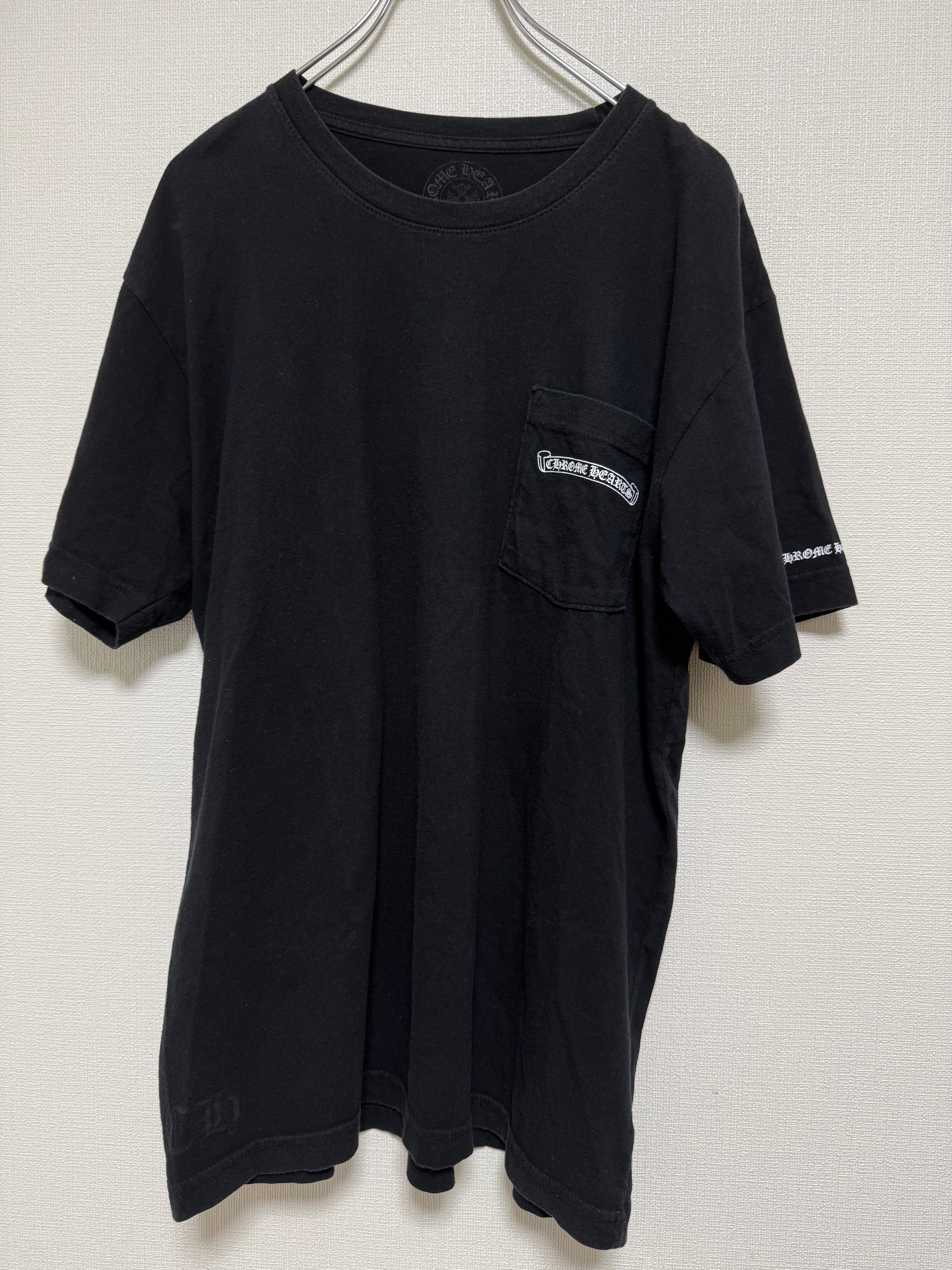 クロムハーツ ホースシュー ロゴ ポケット Tシャツ 