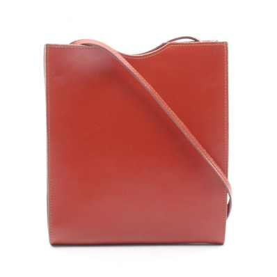 エルメス HERMES オメニトゥ ブリック ショルダーバッグ バッグ カーフ(牛革) ボックスカーフ ブリック レディース ブラウン系 【中古】