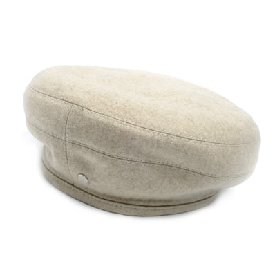 HERMES エルメス サントノーレ ベレー帽 ベージュ 58 レディース【中古】【美品】