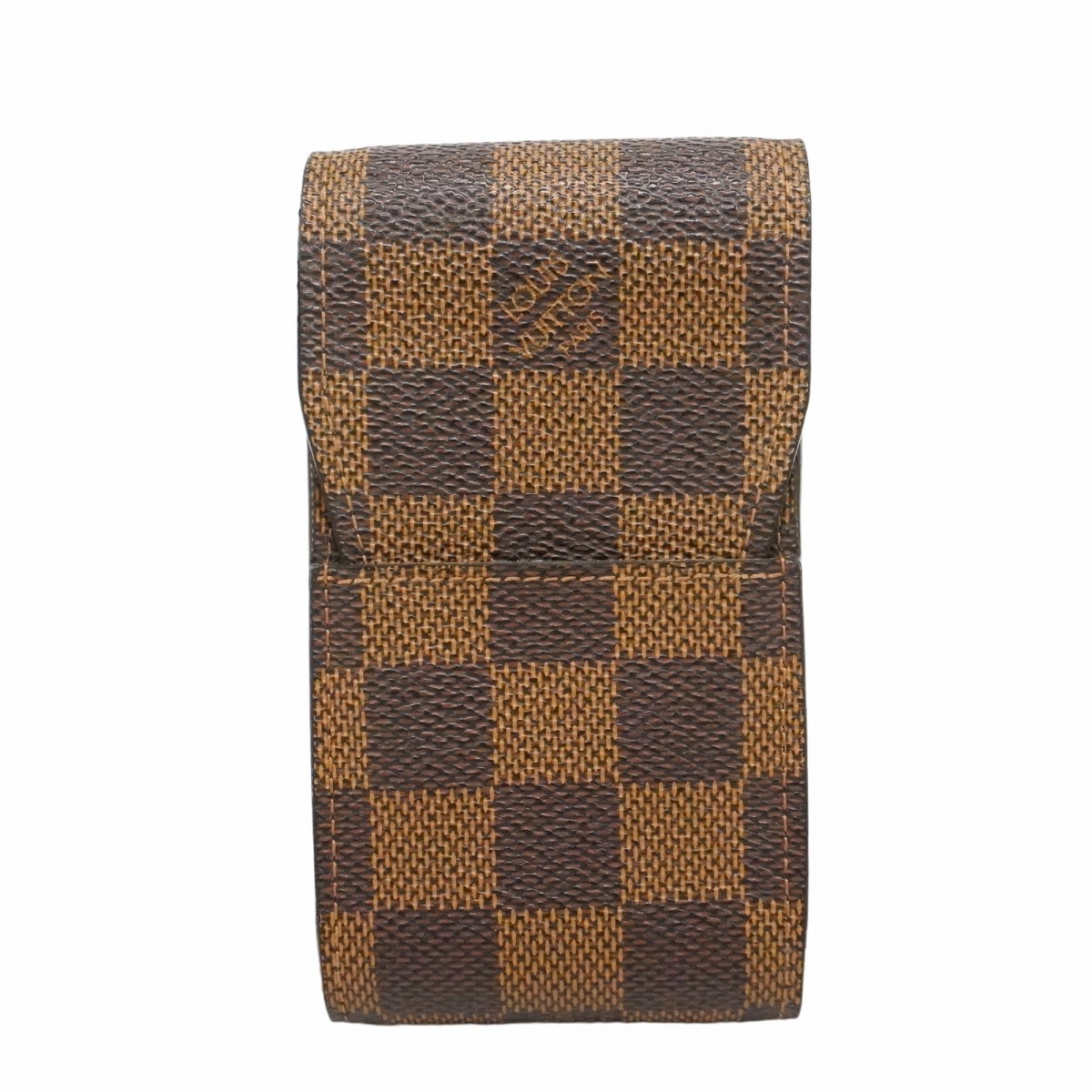 【6db1399-k】ルイヴィトン シガレットケース ダミエ エテュイシガレット N63024 エベヌ【中古】メンズ レディース ユニセックス