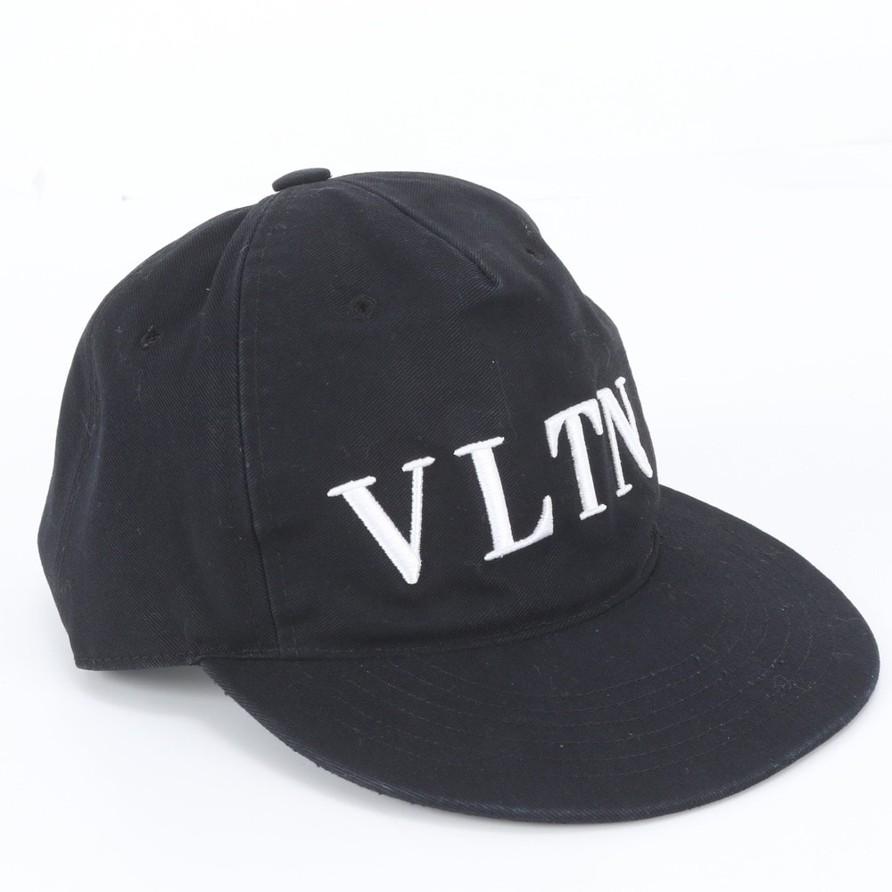■美品 ヴァレンティノ VLTN ロゴ 刺繍 ベースボール 58 帽子