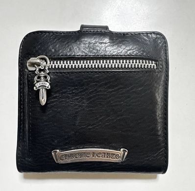正規超美品!クロムハーツ スクエアボタンビル ウォレット 財布