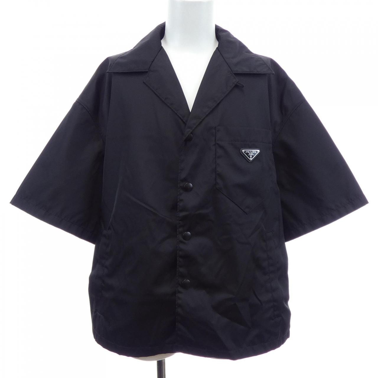 プラダ PRADA トライアングルロゴ RE-NYLON SC449 S182 1WQ8 S/Sシャツ