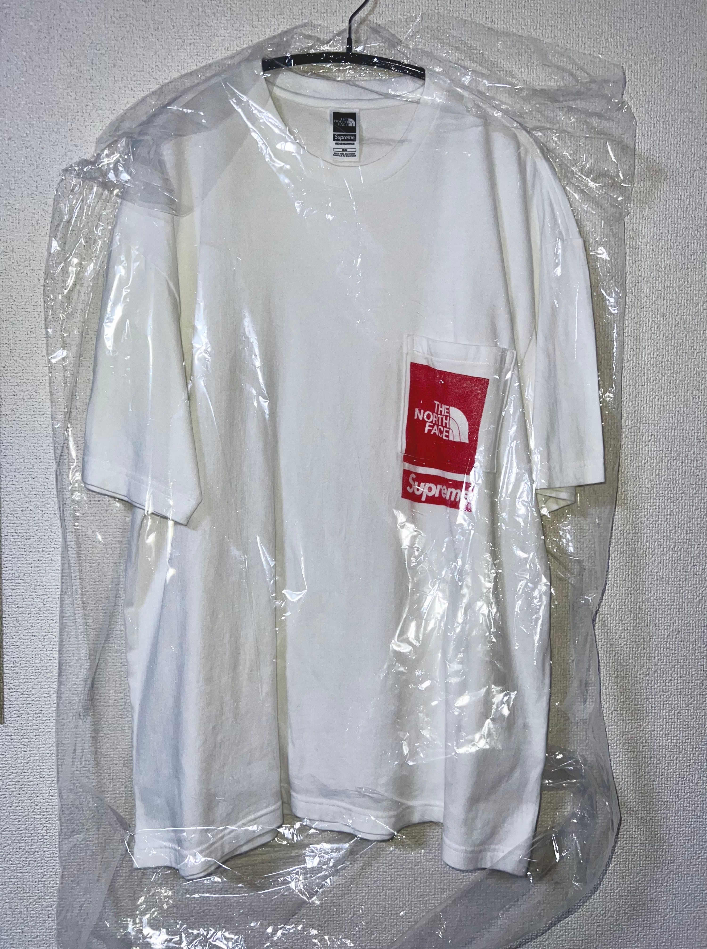 Supreme x The North Face Printed Pocket Tee "White"