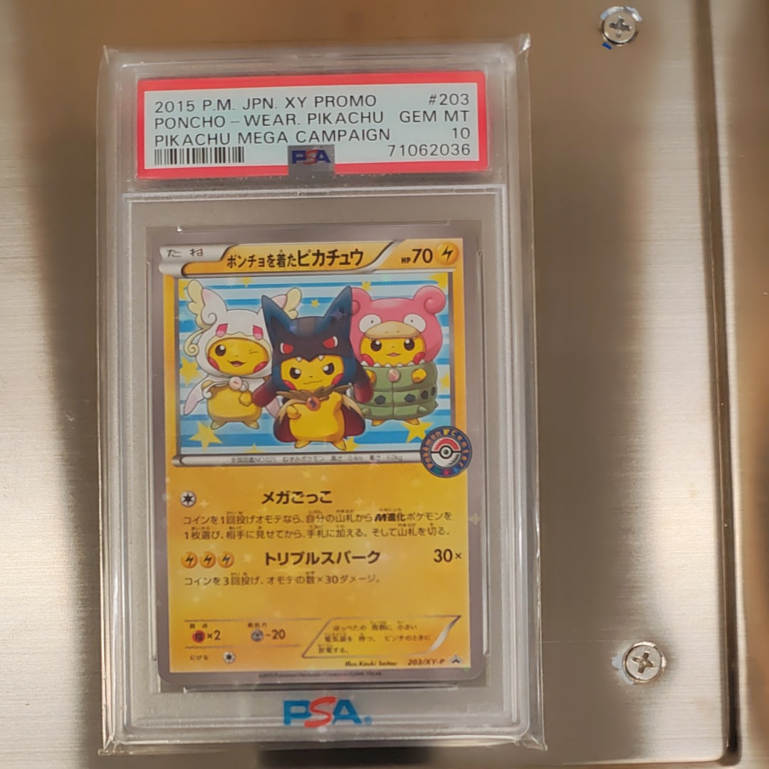 ポンチョを着たピカチュウ: プロモ (ポンチョピカチュウ) [XY-P 203/XY-P](プロモーションカード「XY-P」)