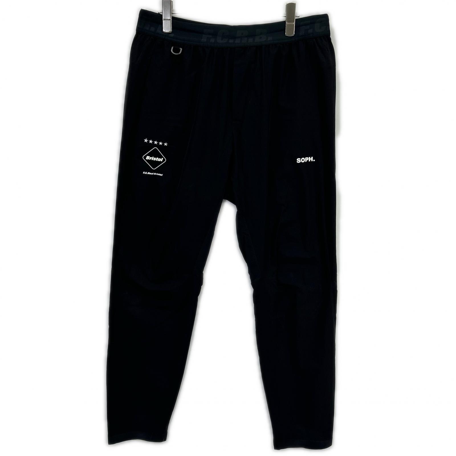 エフシーリアルブリストル FCRB-232045 ブラック WARM UP PANTS L