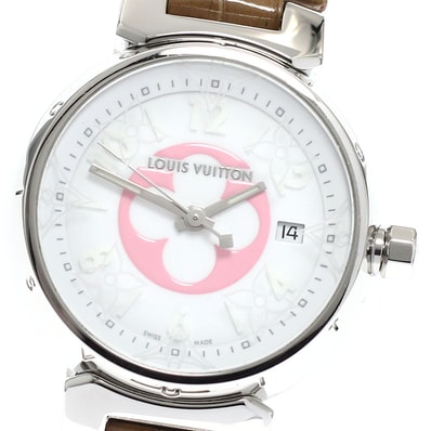 ☆良品 ルイ・ヴィトン タンブール ダミエ アズール レディース 【中古】