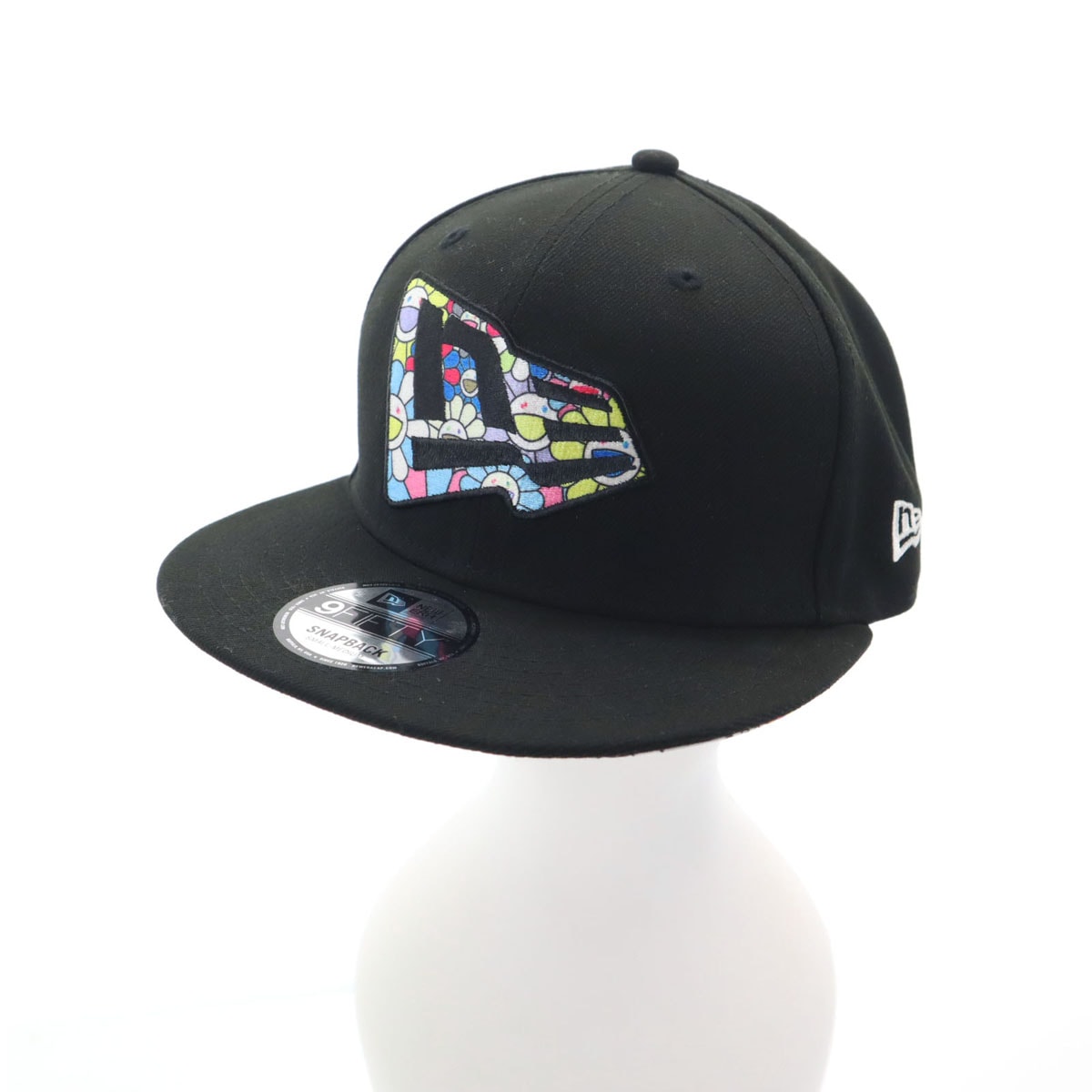 NEW ERA ニューエラ 村上隆 コラボ 9FIFTY キャップ S/M ブラック スナップバック