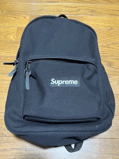 Supreme Canvas Backpack "Black"