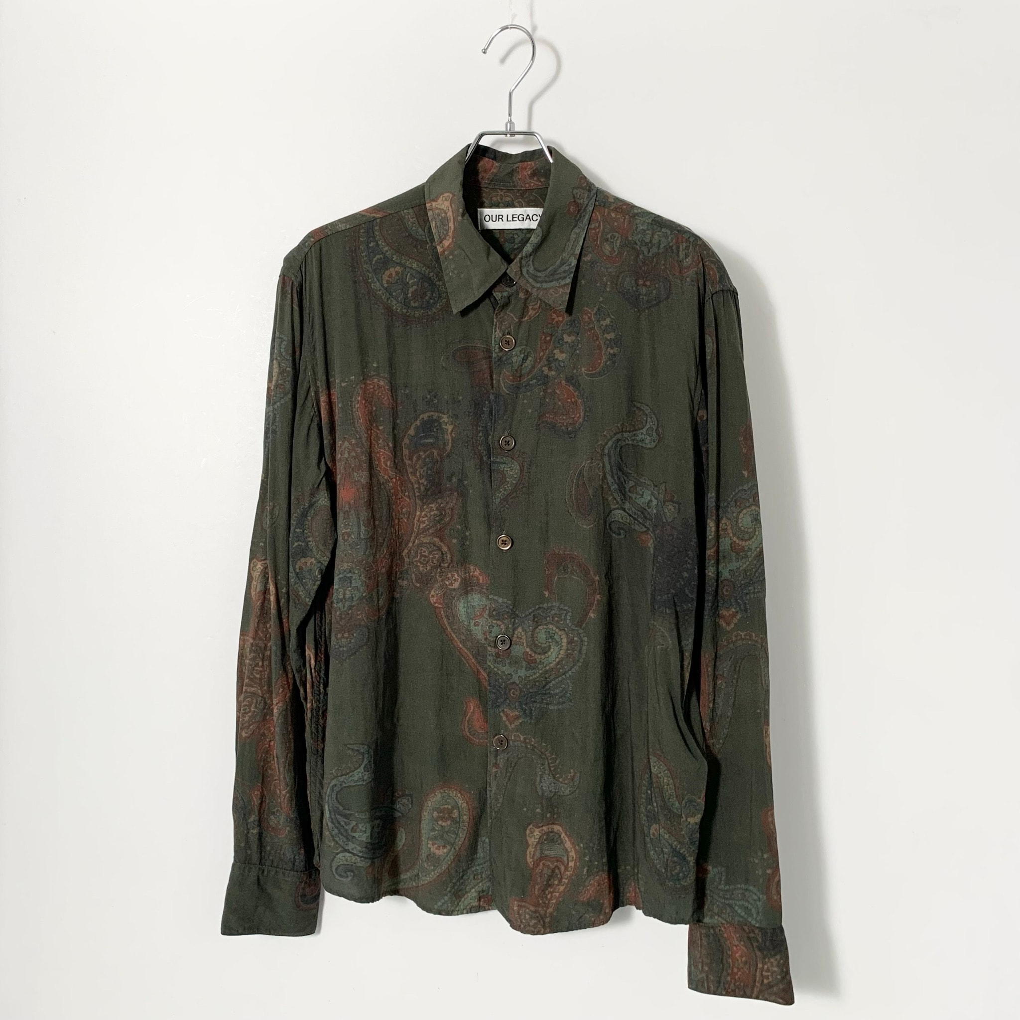 OUR LEGACY Beyond Shirt "Forgotten Paisley Print"