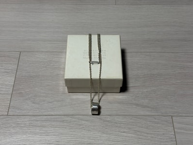 Maison Margiela 2016AW Line 11 S35UU0149 925 Silver Ring Necklace ネックレス リング ジョンガリアーノ Made in Italy