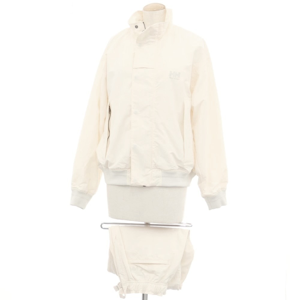 【中古】ヘリーハンセン HELLY HANSEN 2024年春夏 ナイロンコットン セットアップ アイボリー【サイズWL/XS】【レディース】