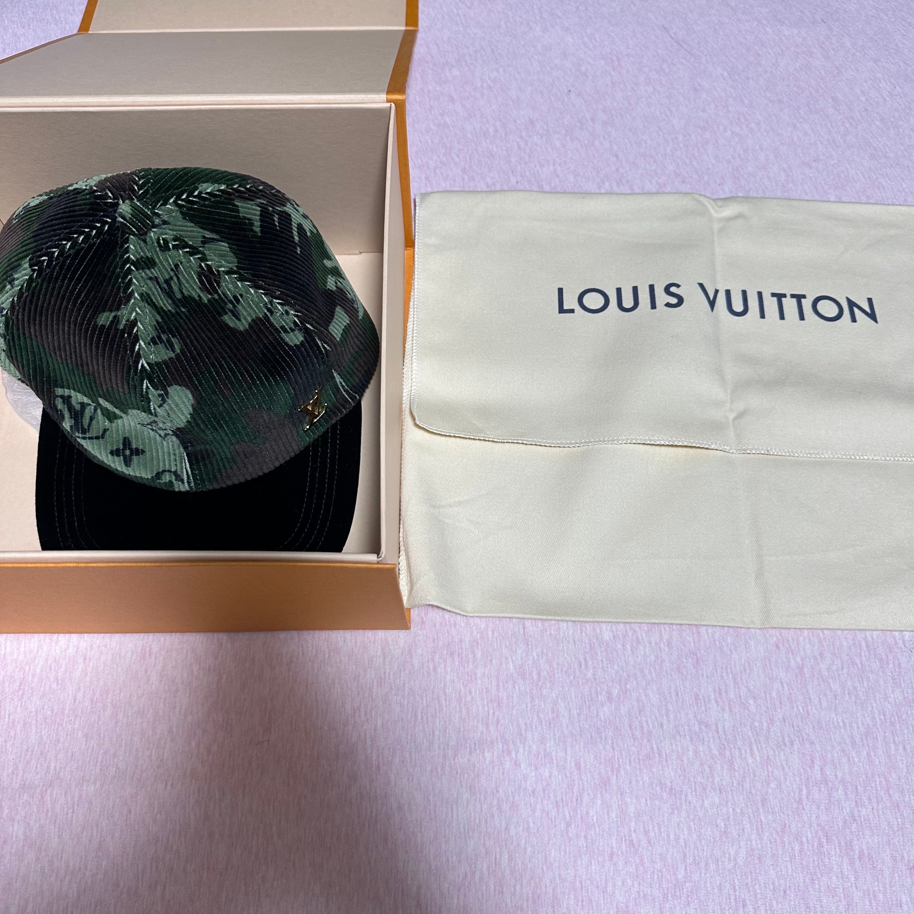 ルイヴィトン キャスケット イージーフィット "カモフラ" MP2724