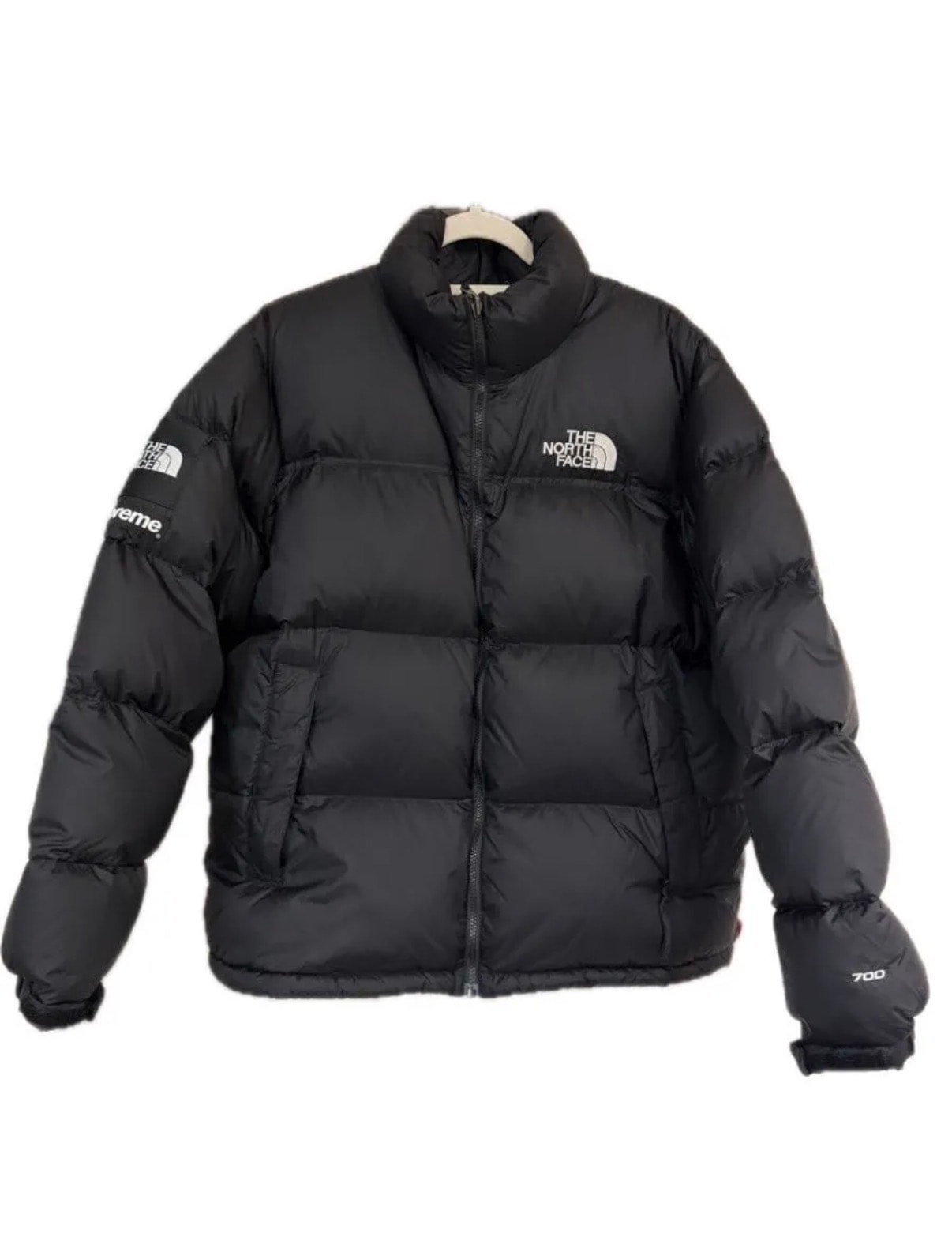 Supreme x The North Face Split Nuptse Jacket "Black" ND02400I / NF0A875F