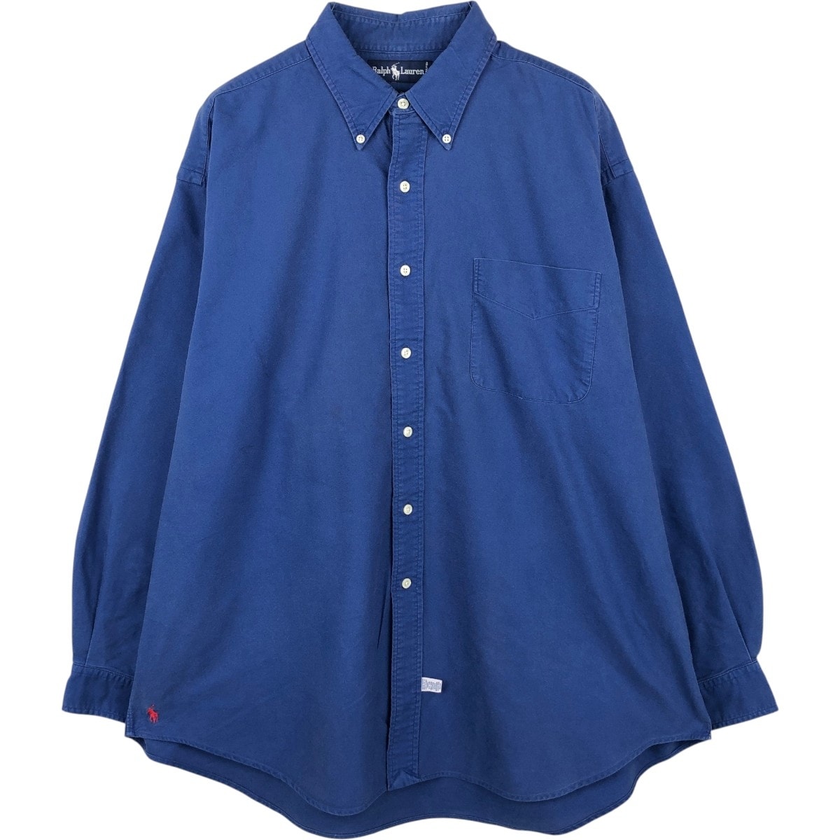 古着 ラルフローレン Ralph Lauren The Big Oxford 長袖 ボタンダウンシャツ メンズXL相当/eaa672947