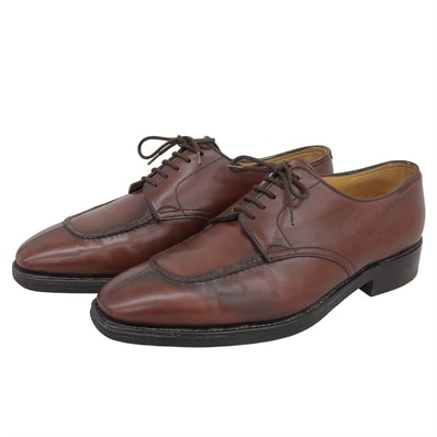 ジョンロブ Border ボーダー Uチップシューズ メンズ ブラウン 6 1/2E 6 1/2E