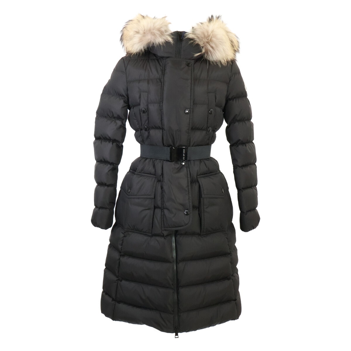 モンクレール 新品同様 20年製 KHLOE/クロエ ファーフード ダウンコート 00