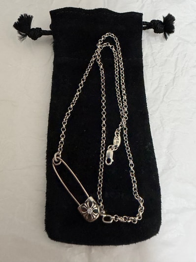 Chrome Hearts SAFETY PIN 1 DIA "Silver"