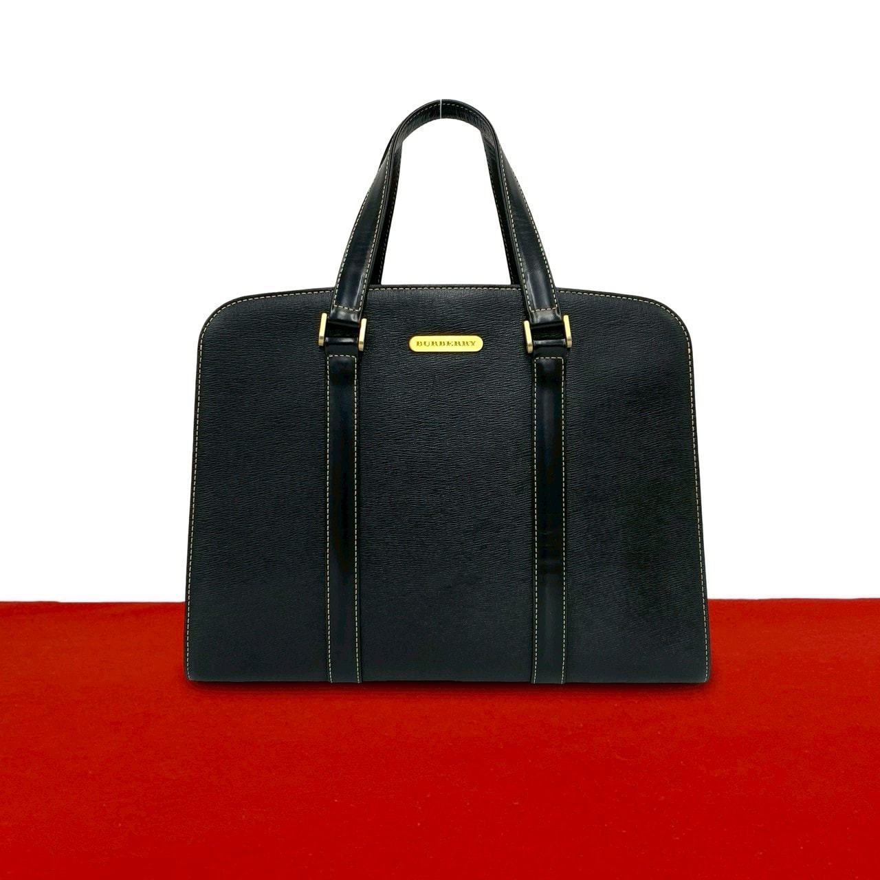 美品近年モデル BURBERRY ハンドバッグ ノバチェック A4収納可能 BURBERRY（バーバリー） ノバチェック ハンドバッグ トートバッグ