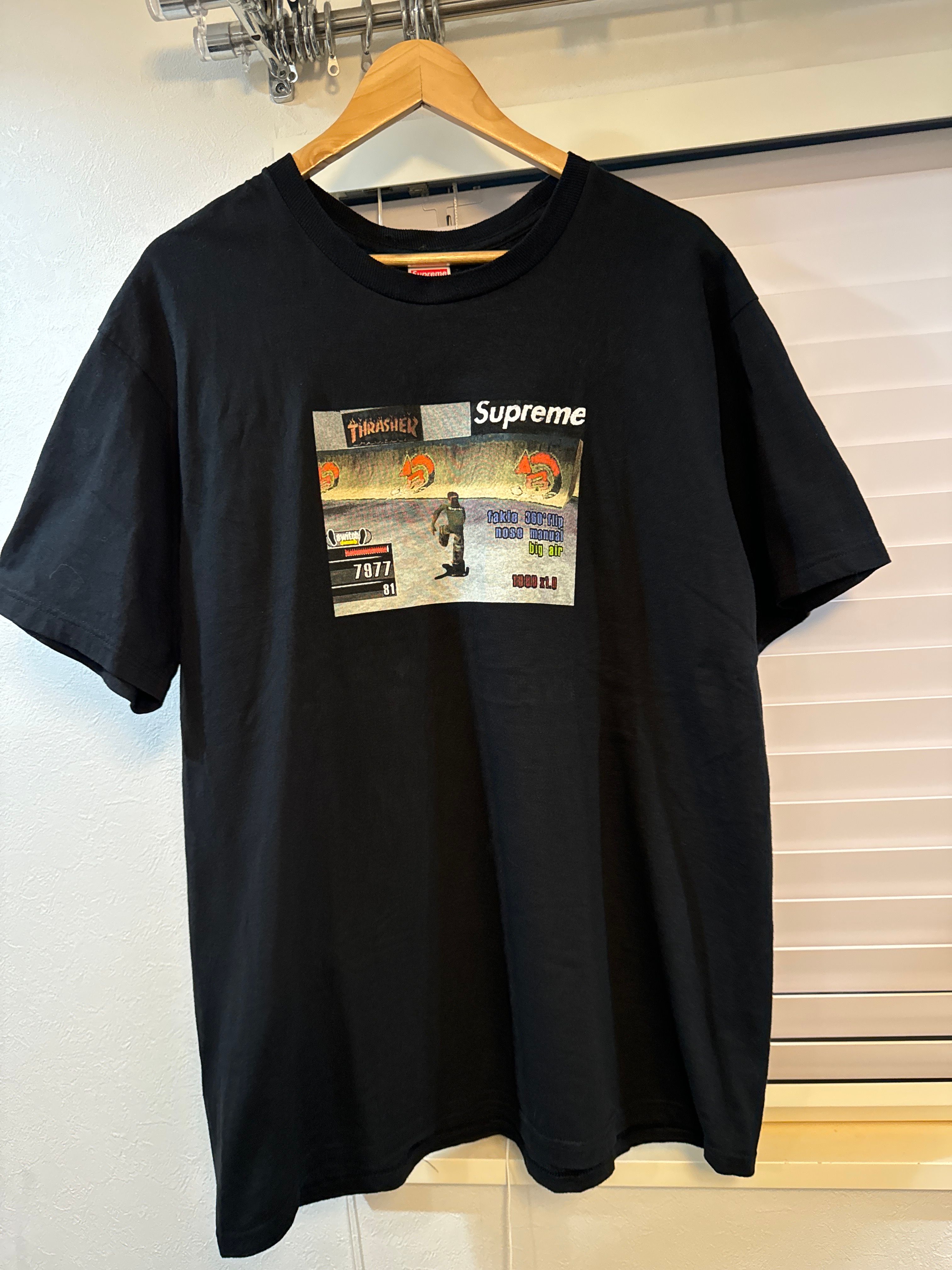 Supreme / Thrasher® Game Tee "Black"