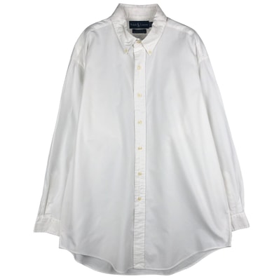 古着 ラルフローレン Ralph Lauren YARMOOTH 長袖 ボタンダウンシャツ メンズL相当/eaa458872