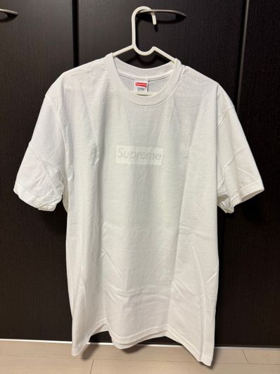 Supreme Tonal Box Logo Tee "White"