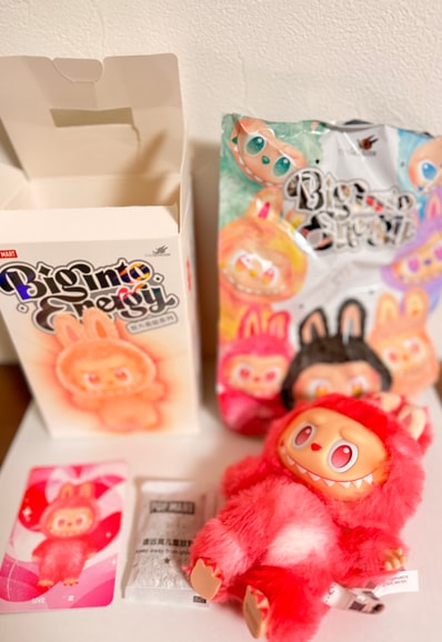 POP MART THE MONSTERS (LABUBU) Big into Energy Series Plush Pendant LOVE