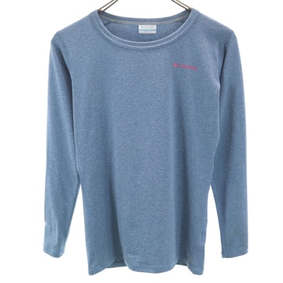 Columbia コロンビア 長袖 Tシャツ M ブルー系 アウトドア