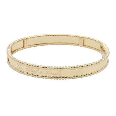 ヴァンクリーフ&アーペル Van Cleef & Arpels ペルレ シニアチュール バングル スモール バングル アクセサリー K18(イエローゴールド) レディース ゴールド系 VCARP3K300 【中古】