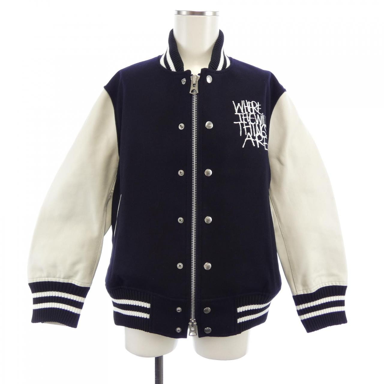 sacai WHERE THE WILD THINGS ARE Blouson "Navy/Off White"