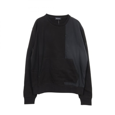 ヘルノ Herno 切替 スウェット 衣料品 トップス コットン メンズ ブラック系 JG00024UL930054 【新品】