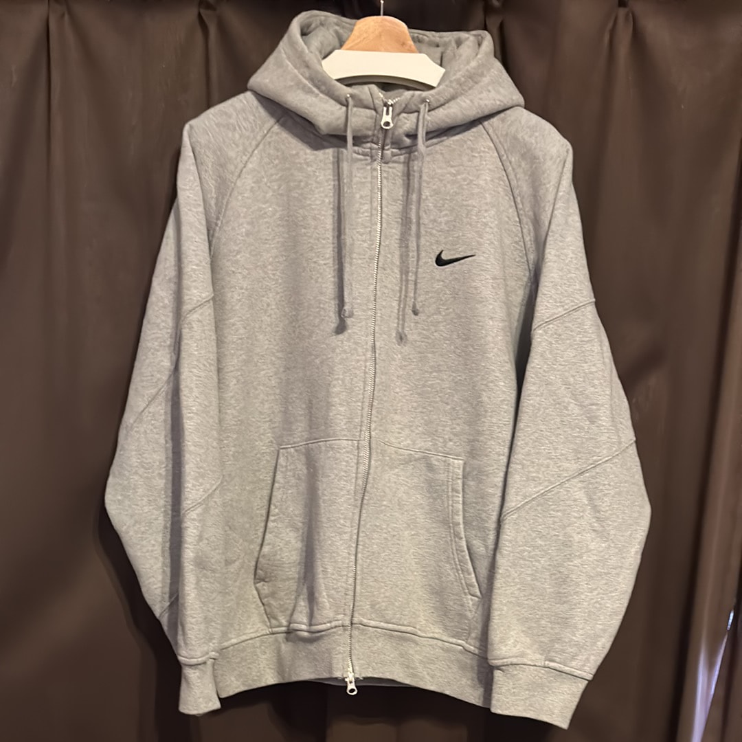 Supreme x Nike Zip Up Hooded Sweatshirt "Heather Grey"