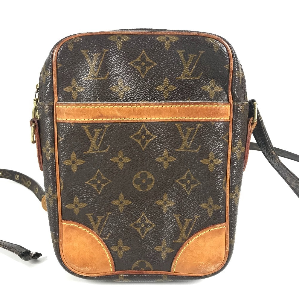 ルイヴィトン LOUIS VUITTON ダヌーブ M45266 モノグラム カバン 肩掛け ポシェット ショルダーバッグ モノグラムキャンバス ブラウン