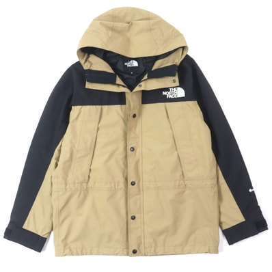美品 ザ・ノースフェイス
マウンテンパーカー Mountain Light Jacket マウンテン ライト ジャケット ベージュ ブラック メンズ M NP62236