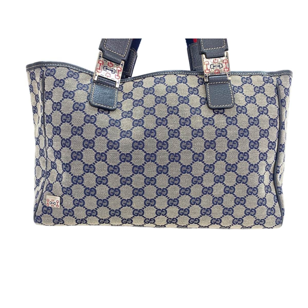 D (傷や汚れあり)】グッチ GUCCI GGキャンバス シェリーライン