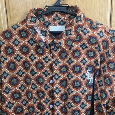 WIND AND SEA S_E_A (pattern) Shirt "Brown"