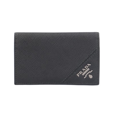 プラダ サフィアーノ カードケース レザー 2MC122 メンズ PRADA 中古