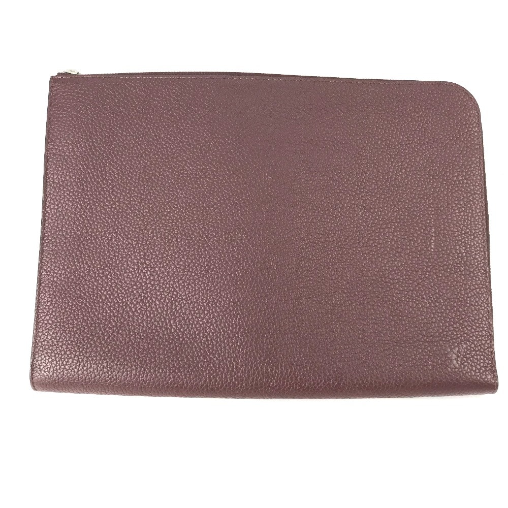ルイヴィトン LOUIS VUITTON ポシェット・ジュールGM M53217 クラッチバッグ トリヨンレザー ブラウン