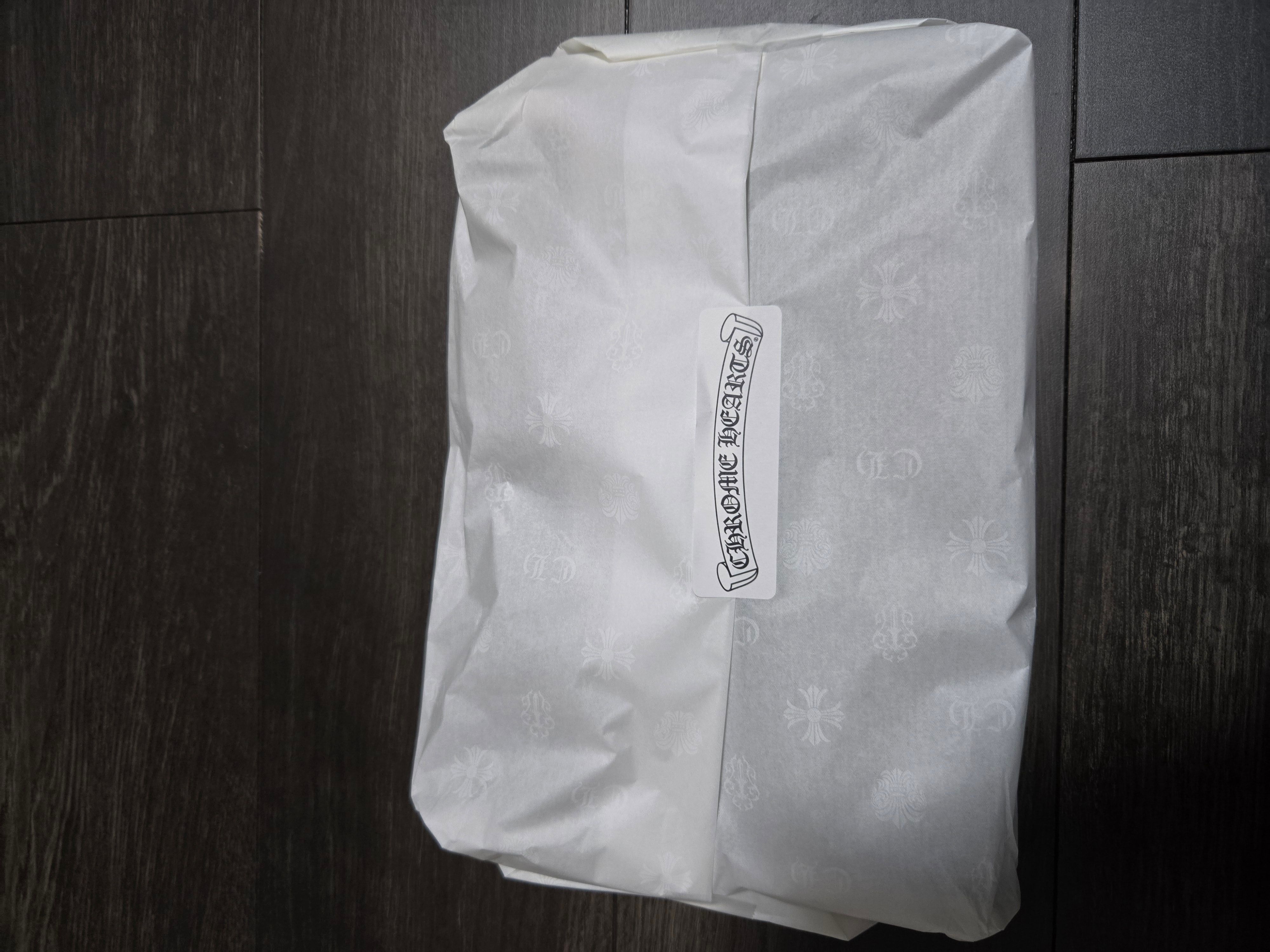 Chrome Hearts Scroll Label Print T-Shirt "Black"