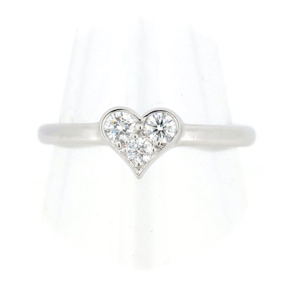 ティファニー センチメンタル ハート ダイヤモンド リング 指輪 11.5号 Pt950(プラチナ) 