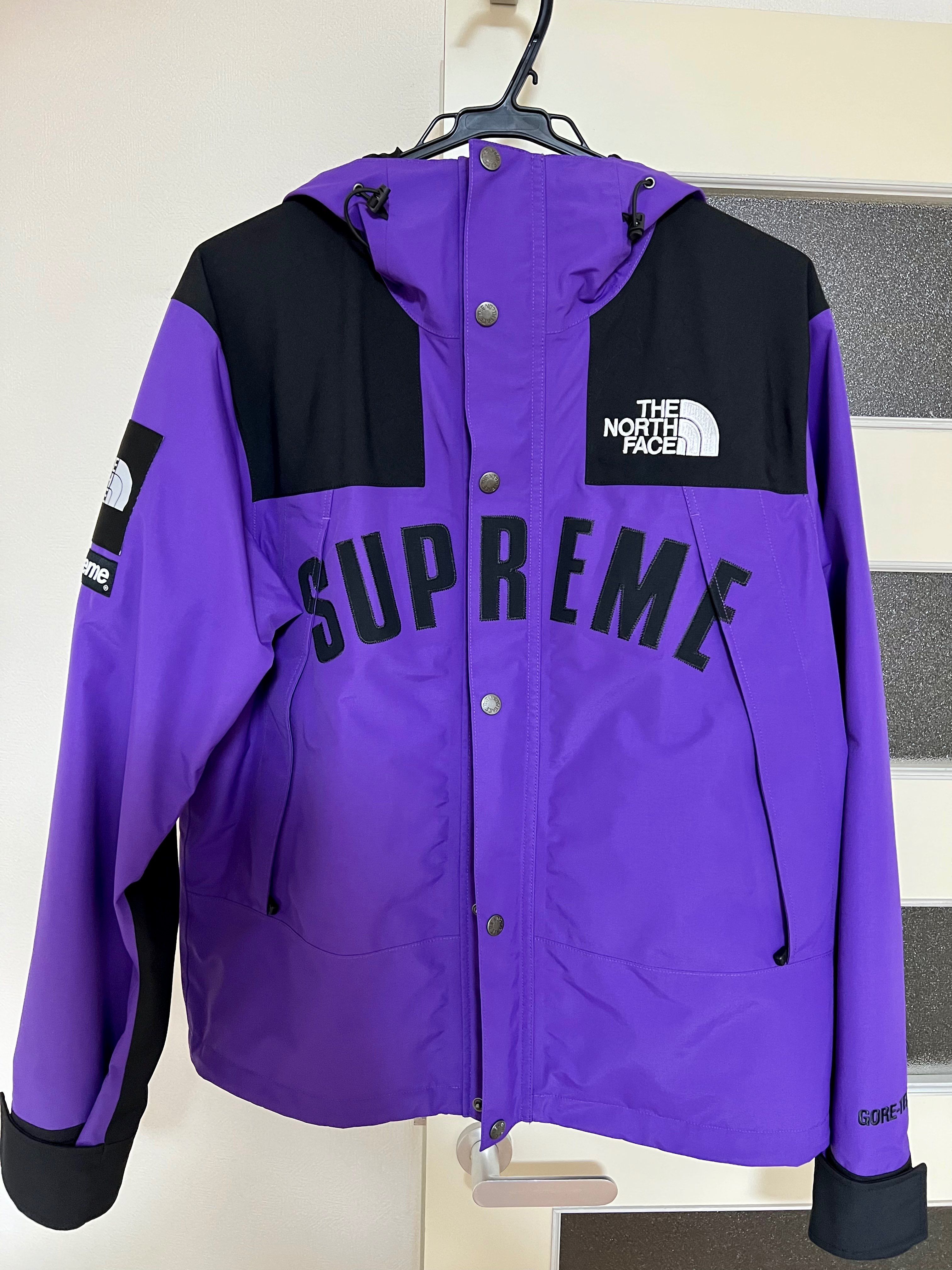 Supreme x The North Face Arc Logo Mountain Parka "Purple"