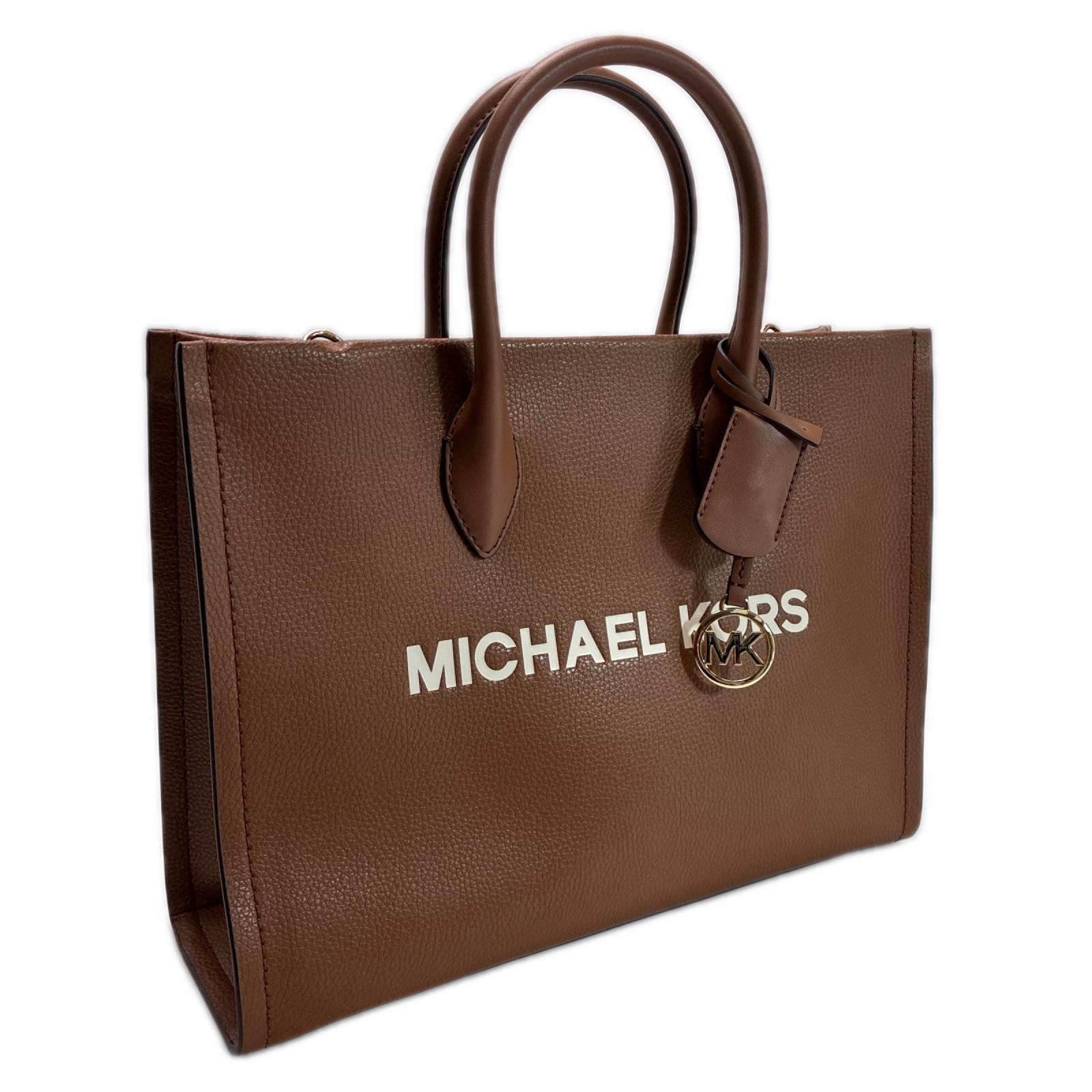 MICHAEL KORS マイケルコース 2WAYトートバッグ 35S4G7ZT2L カーキ ストラップ付 レディース ゴールド金具