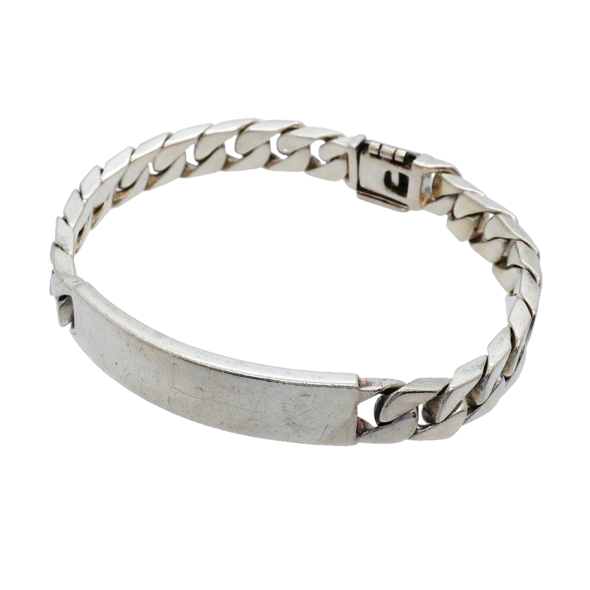 ★最終価格【6jhb0354-k】ティファニー ブレスレット ID シルバー925【中古】メンズ
