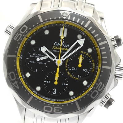 オメガ シーマスター ダイバー 300m コーアクシャル メンズ 【中古】