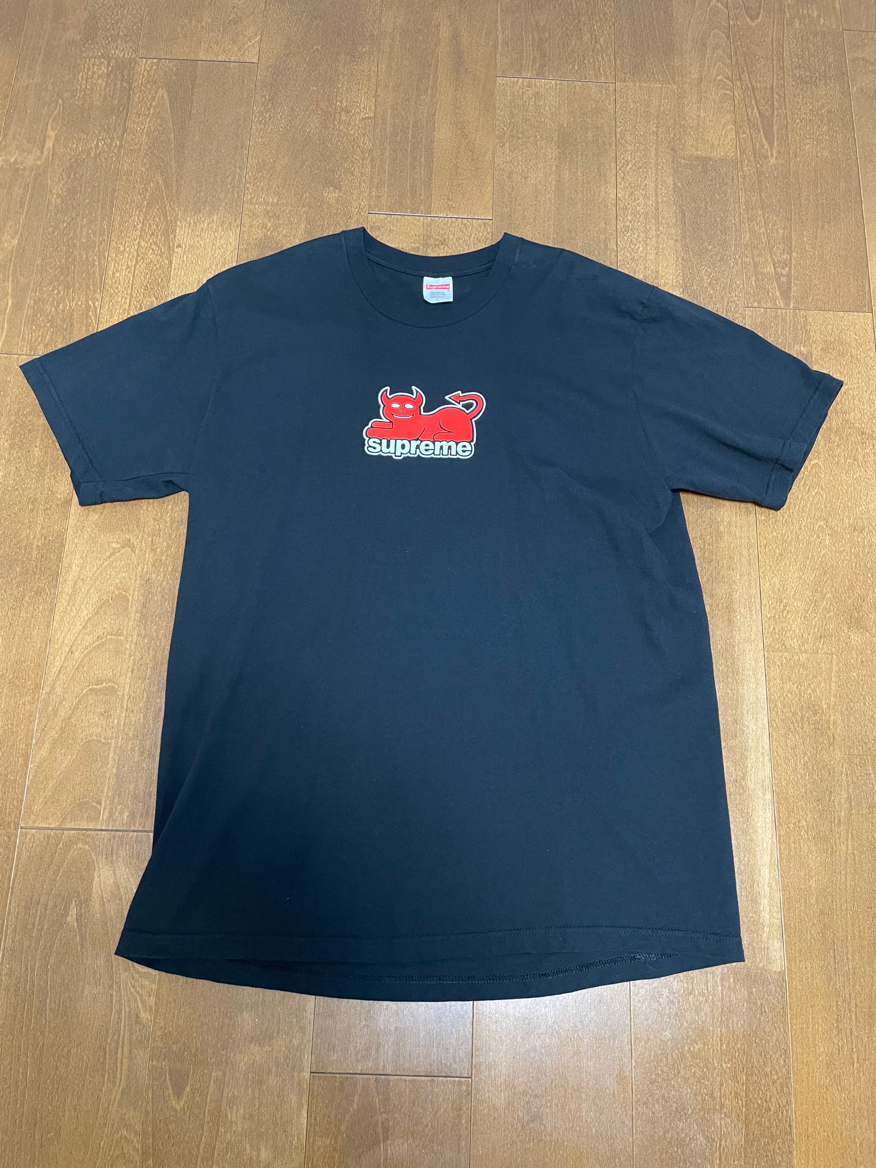 Supreme x Toy Machine Devil Cat Tee "Black"