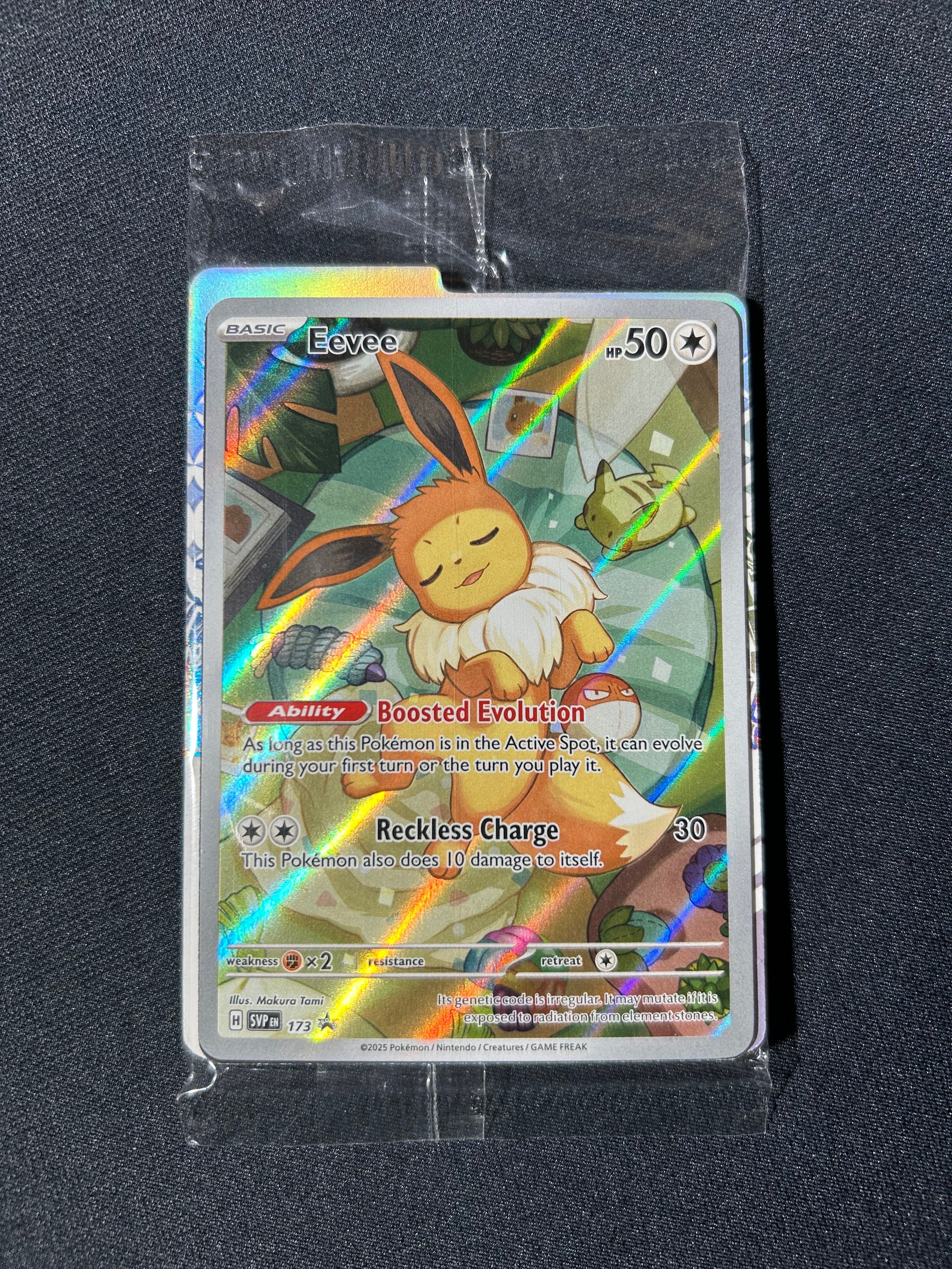 イーブイ P [SVP EN 173]【英語版】(スカーレット&バイオレット「プリズマティックエボリューションズ エリートトレーナボックス」)