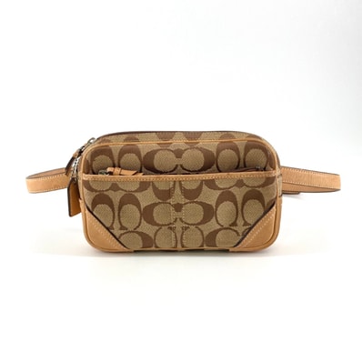 COACH(コーチ) 6F15 ウエストポーチ ボディバッグ ベージュ