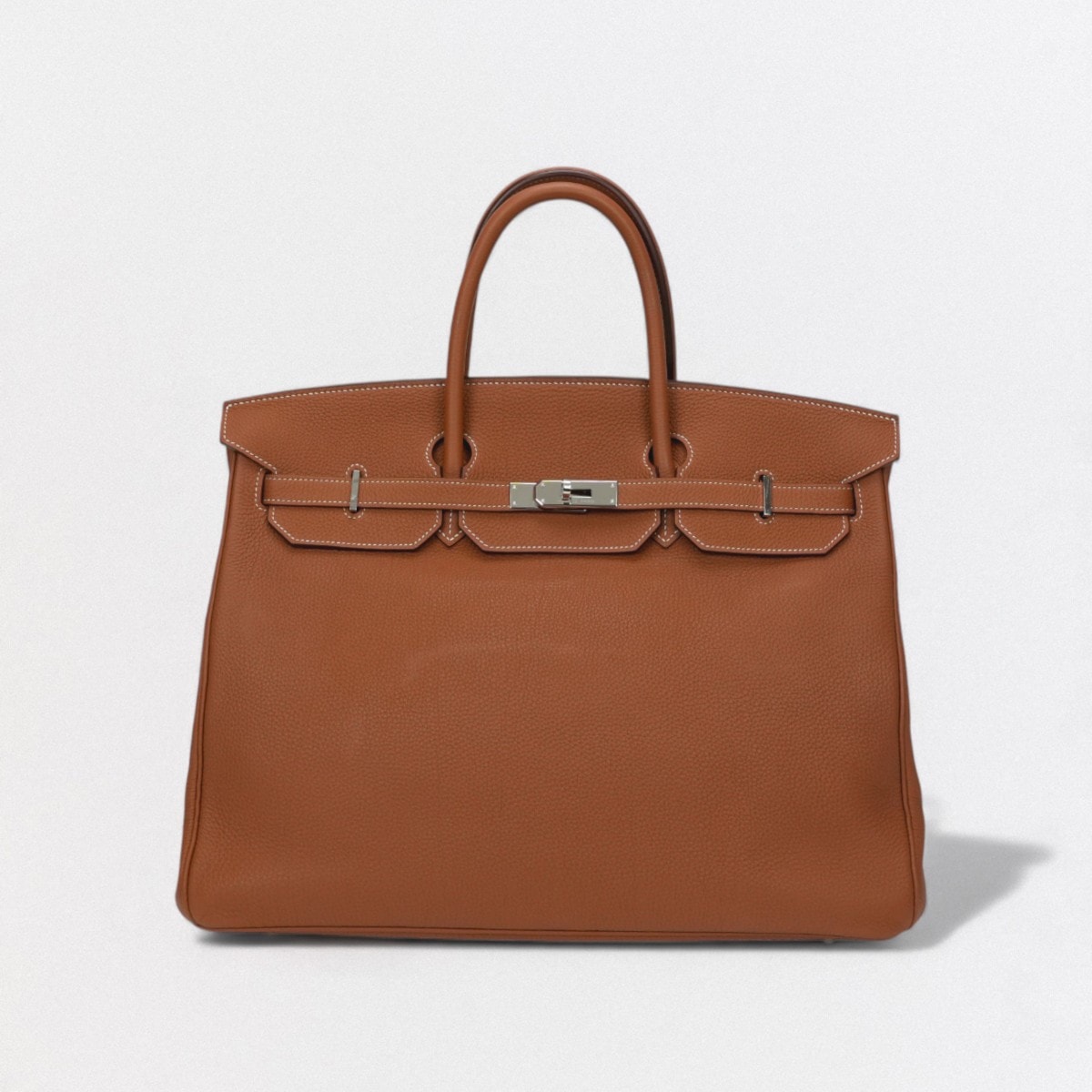 エルメス HERMES バーキン40 バーキン 40 バッグ トートバッグ トゴ ゴールド Gold ブラウン brown 茶 シルバー金具 ハンドバッグ